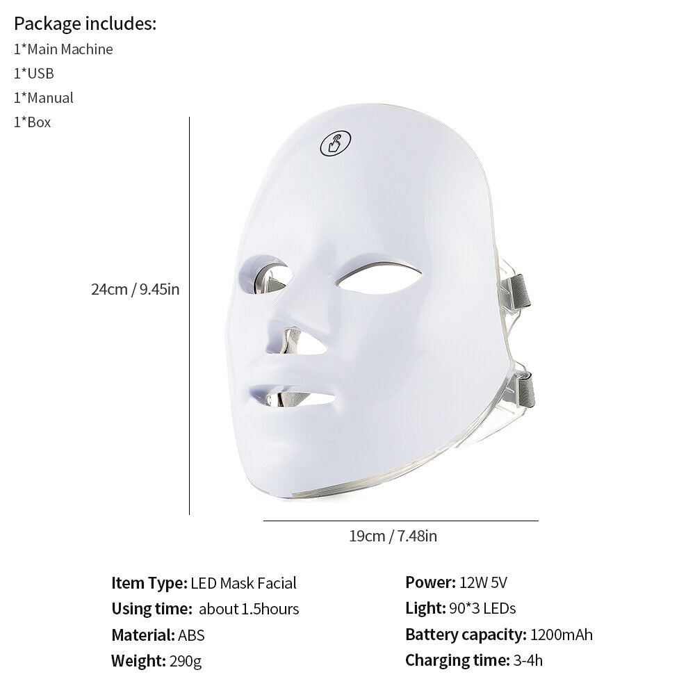 LED Light Therapy Face Mask | Anti Ageing Mask